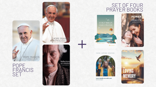 Pope Francis set + Set of four Prayer Books
