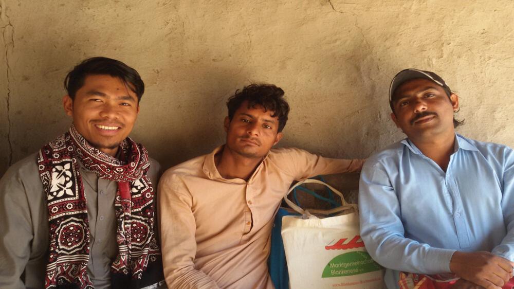 Columban Fr Joe Joyce (left) &  Jerry Lohera (right) in Pakistan. Photo: Jerry Lohera