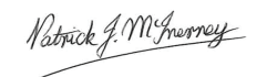 Fr Trevor Trot-ter signature