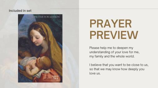 Prayer Card Set of 4