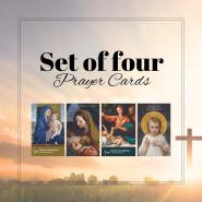 Set of 4 Prayer Cards