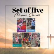 Set of 5 Prayer Cards