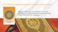 Ten Things Everyone Needs To Know About Islam