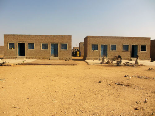 Completed homes at Jhirruk.