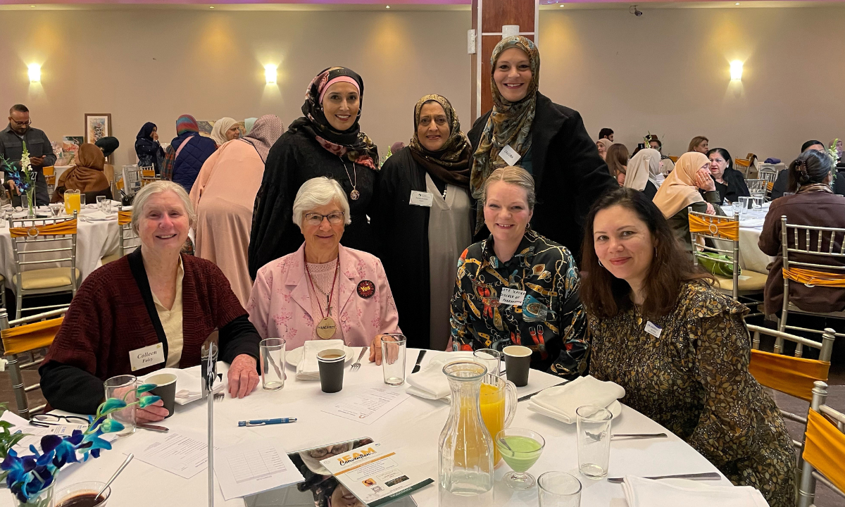 Members of the Interfaith Commission Diocese of Parramatta joined Kim Chong (right) from the Columban Centre for Christian-Muslim Relations at a fundraiser for the House of Sakinah, a Muslim-led social service in Western Sydney. - Photo: Kim Chong