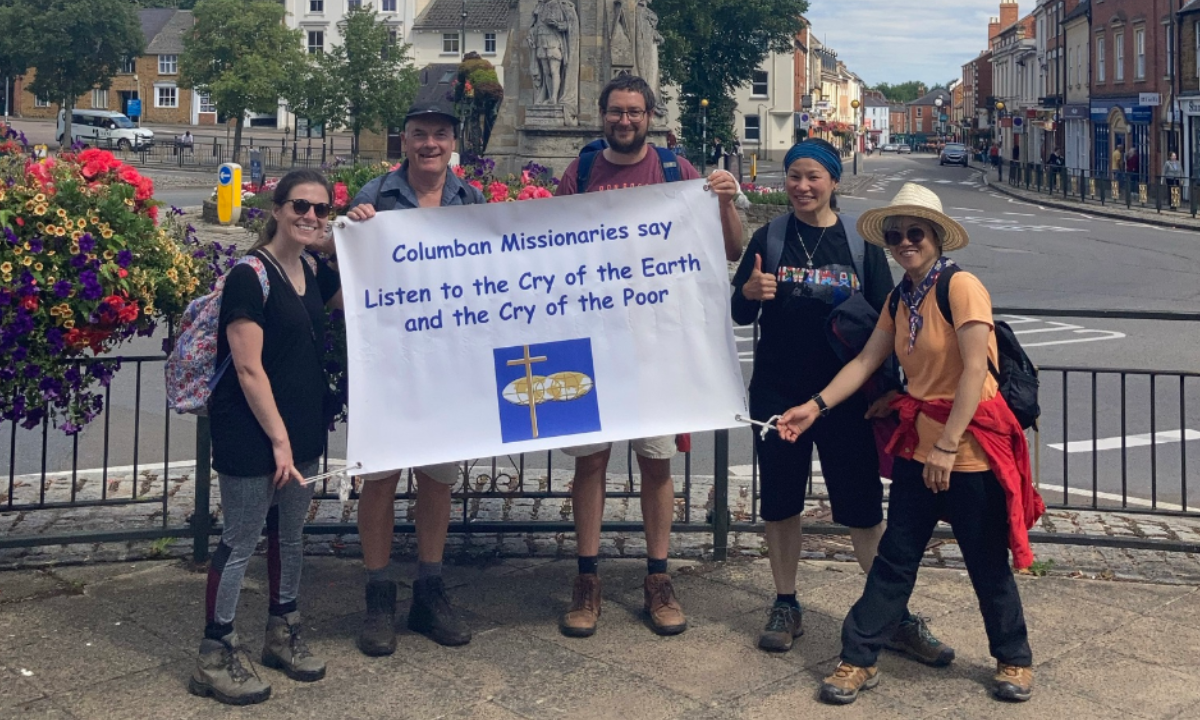 A pilgrim group of ordained and lay Columban missionaries and co-workers, led by our Director, Fr John Boles, will walk from Padstow to Fowey in Cornwall from 24-27 May 2023.  - Photo: ColumbansUK