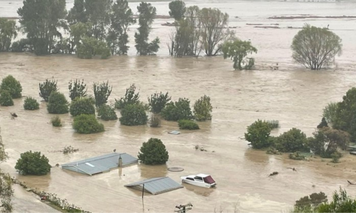 Catastrophic flooding in Hawkes Bay - Photo: Fr Pat O'Shea