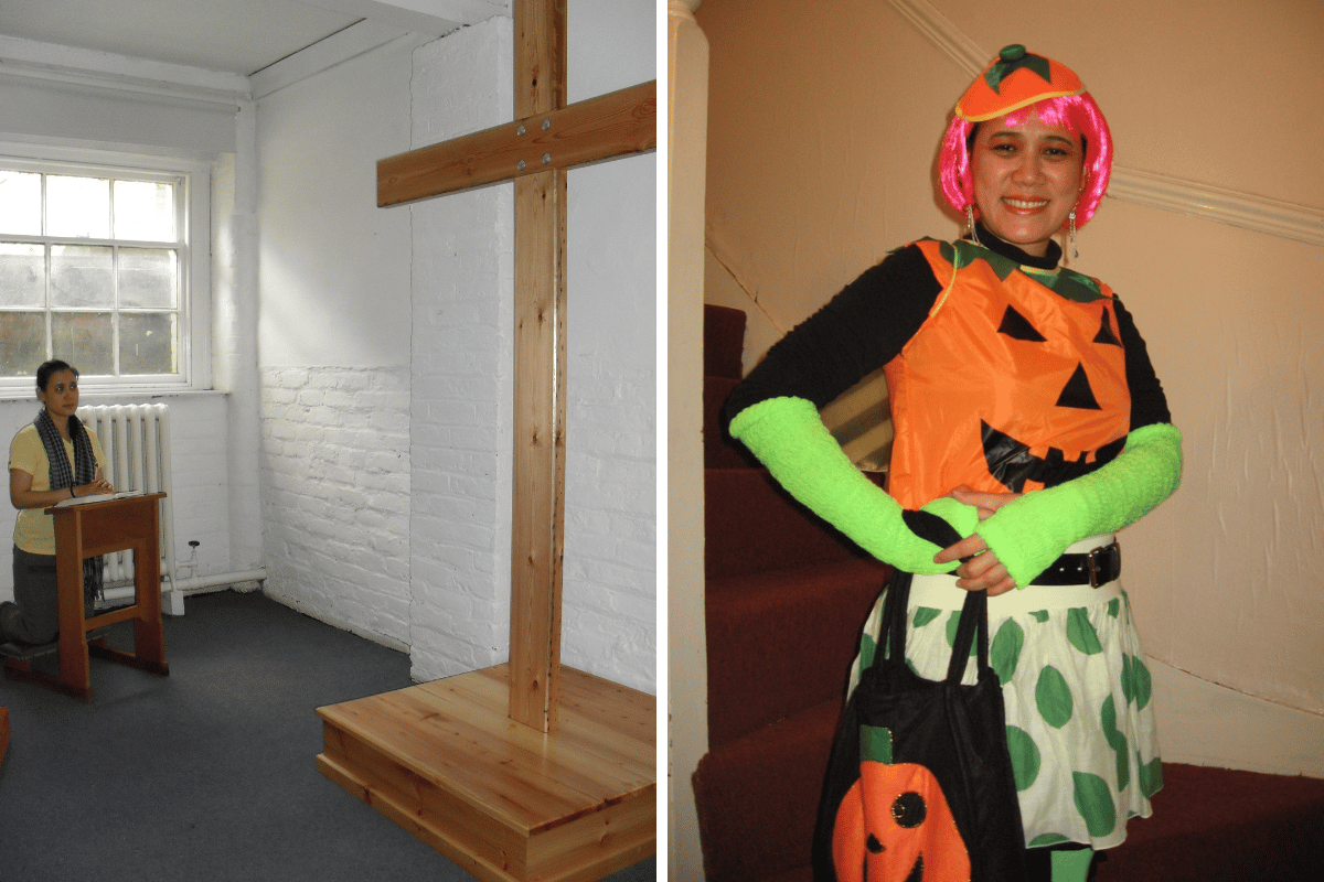 Celebrating All Saints Day in both serious and funny ways. Photo: Gertrudes C. Samson