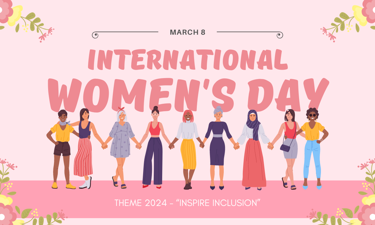 International Women's Day - March 8 - Photo:canva.com