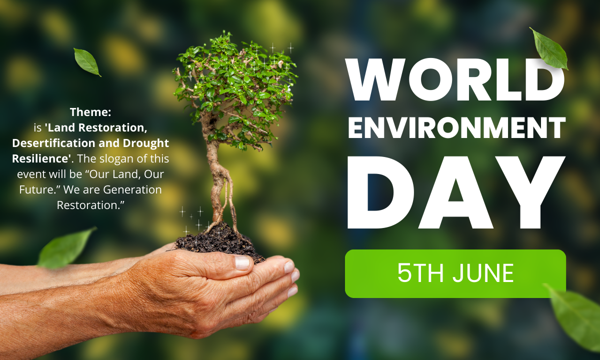 World Environment Day - June 5 - Photo:canva.com