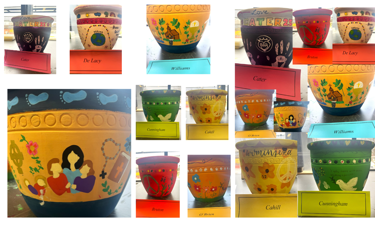 Work submitted by students at St Columba's - Photo: Adi Mariana Waqa