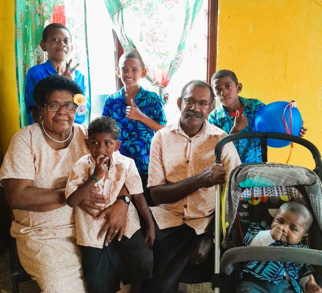 Grandparents Mr. Tuvita and Mrs. Maria