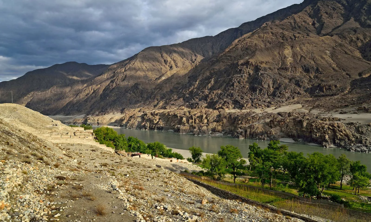 Indus River lies Kotri