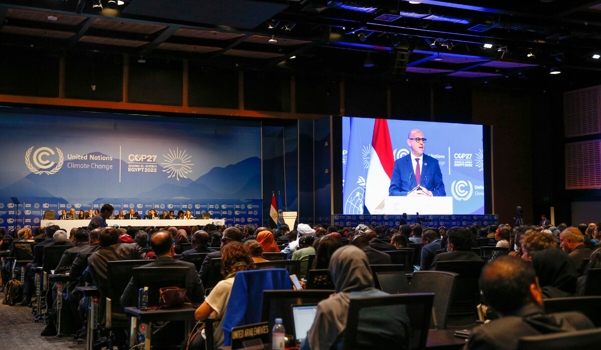 "UNFCCC_COP27_Opening_Plenary" (CC BY-NC-SA 2.0) by UNclimatechange