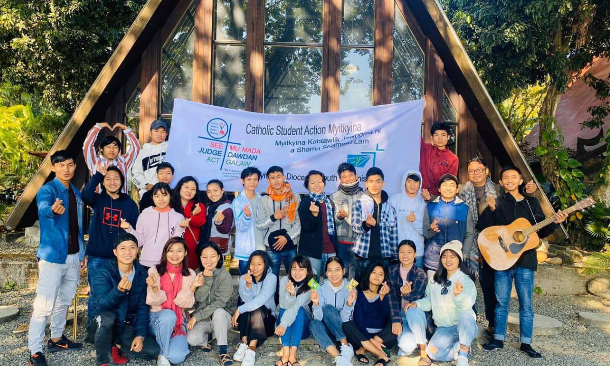 CSAM Myitkyina Students. Photo: Fr. Kurt Zion Pala SSC