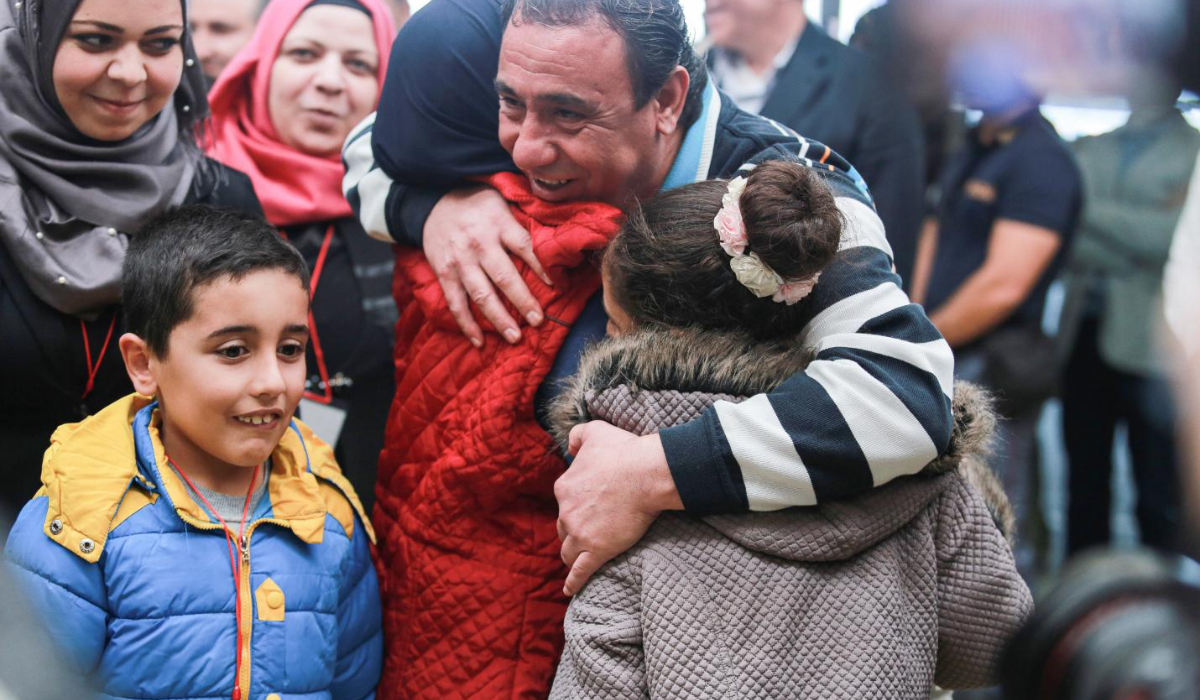 Refugee Family. Photo: migrants-refugees.va/
