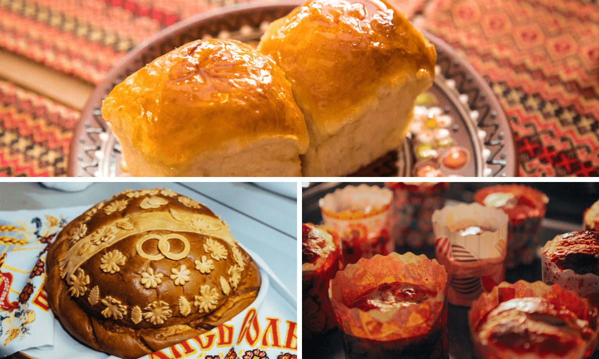 Different types of Ukrainian bread. Photo: Canva.com