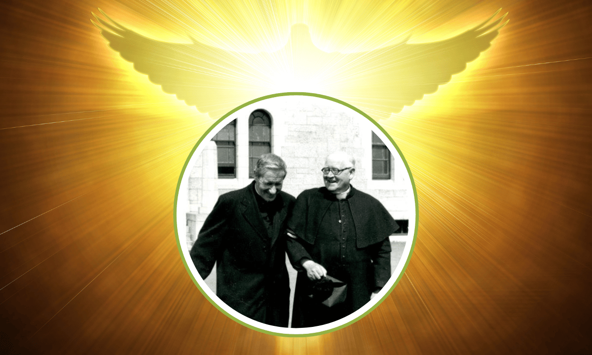 Fr Edward Galvin and Fr John Blowick