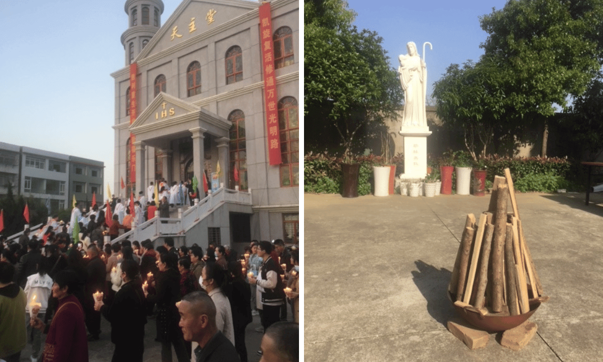 2023 Easter Celebrations in China. Photo: Columban Fr Dan Troy