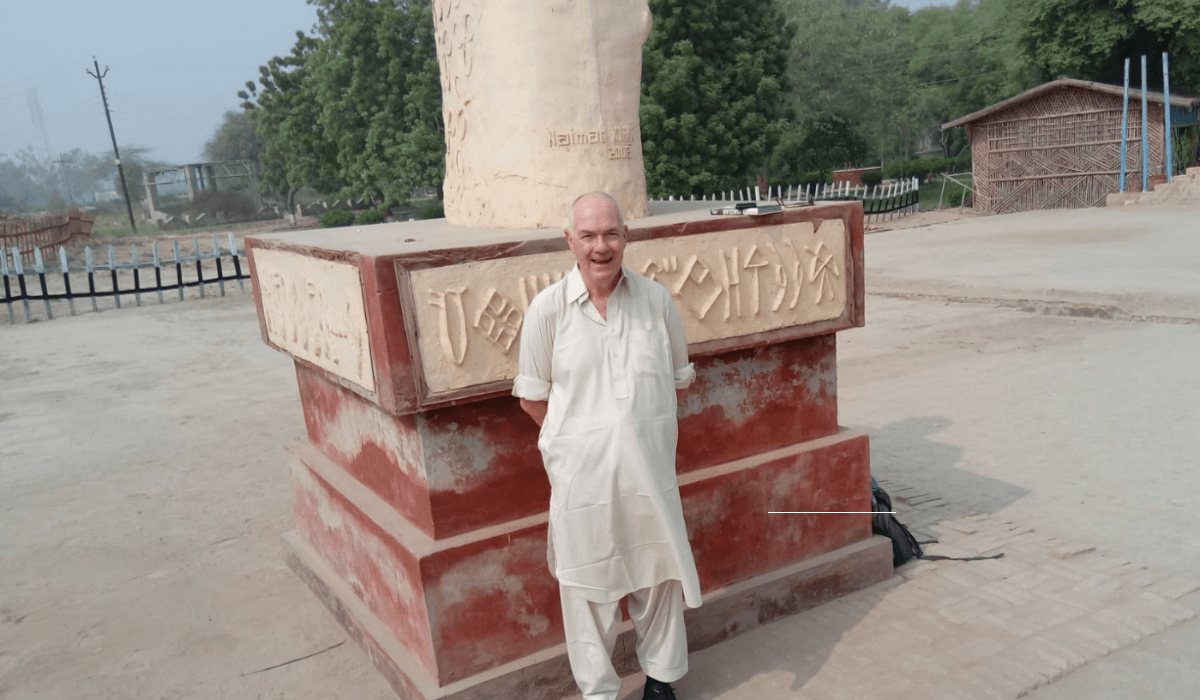 Fr. John Boles in Pakistan. Photo: Fr John Boles