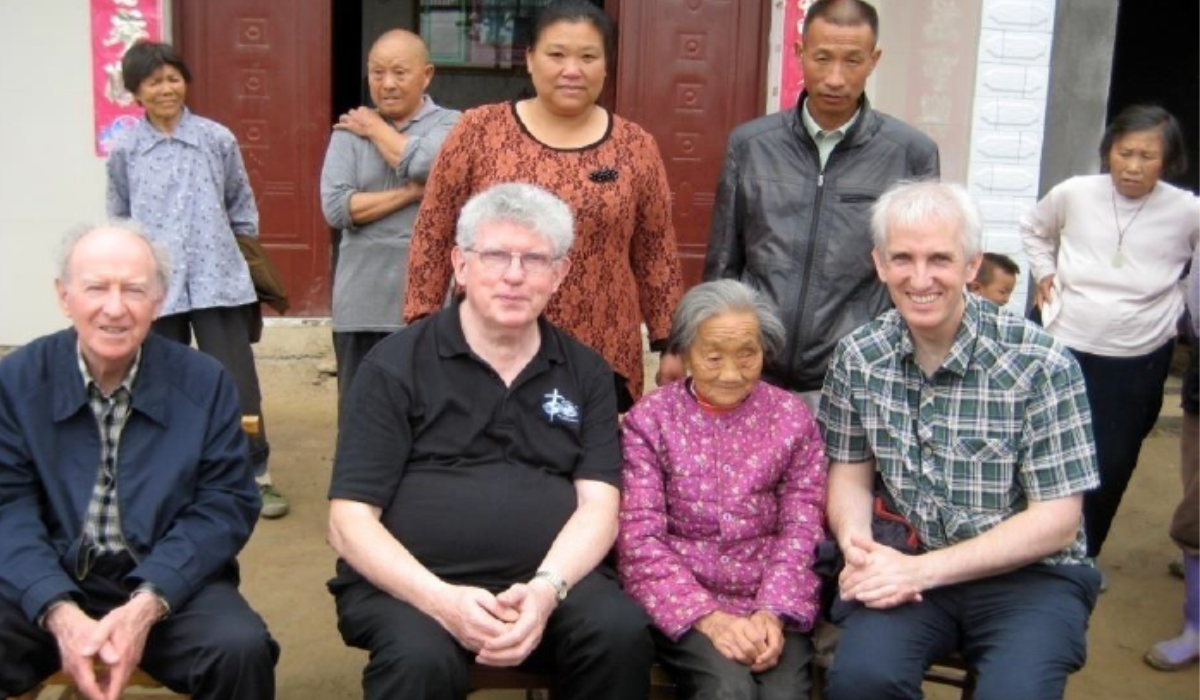 The Priests with Guo Dong Zhi. Photo: Fr Dan Troy