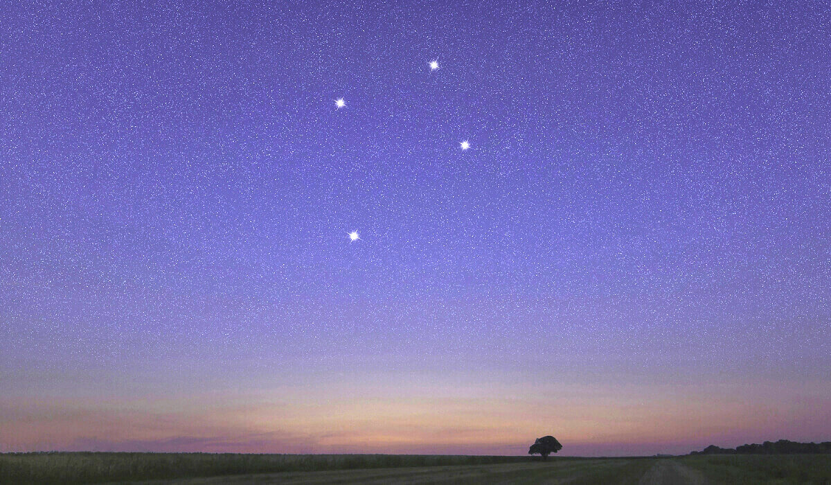 Southern star constellation. Photo: bigstock/Allexxandar