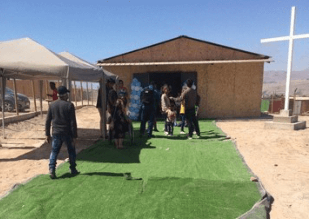 Community Center Sacred Family Alto Hospicio, Chile. Photo: Columbans Chile