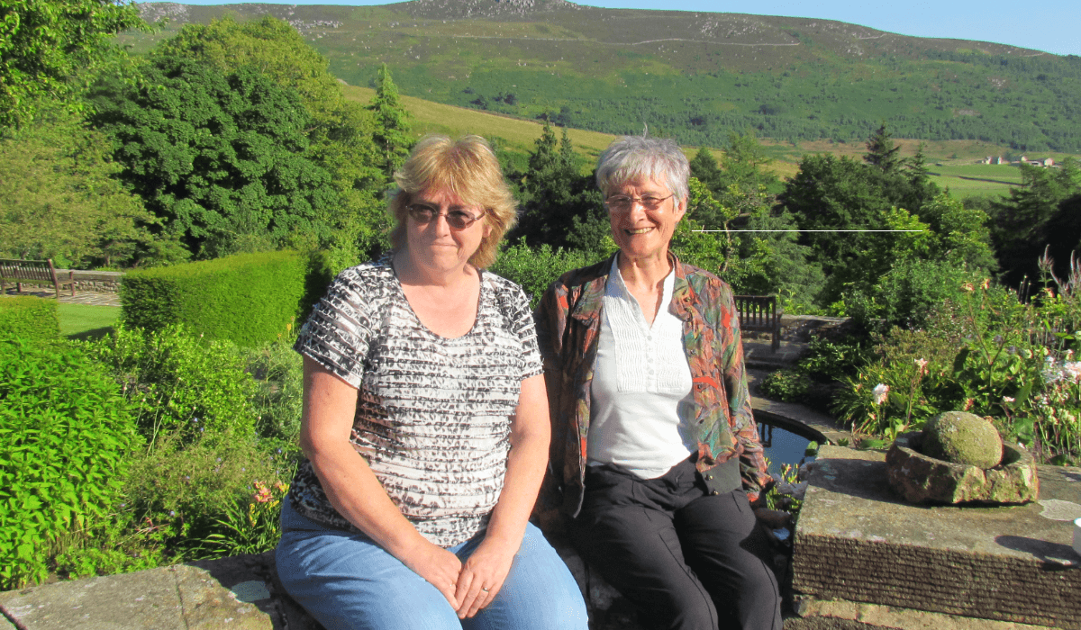 Ellen Teague and Judith Allinson. Photo: Ellen Teague