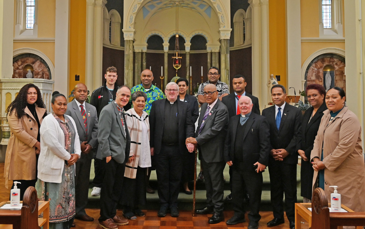Group Photo in the College Chapel