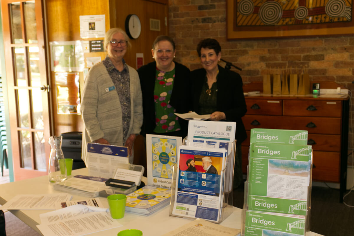 Members of the Interfaith Commission Diocese of Parramatta at a interreligious dialogue workshop for staff at St Agnes, coordinated with the Columban Centre for Christian-Muslim Relations. Photos: supplied. 
