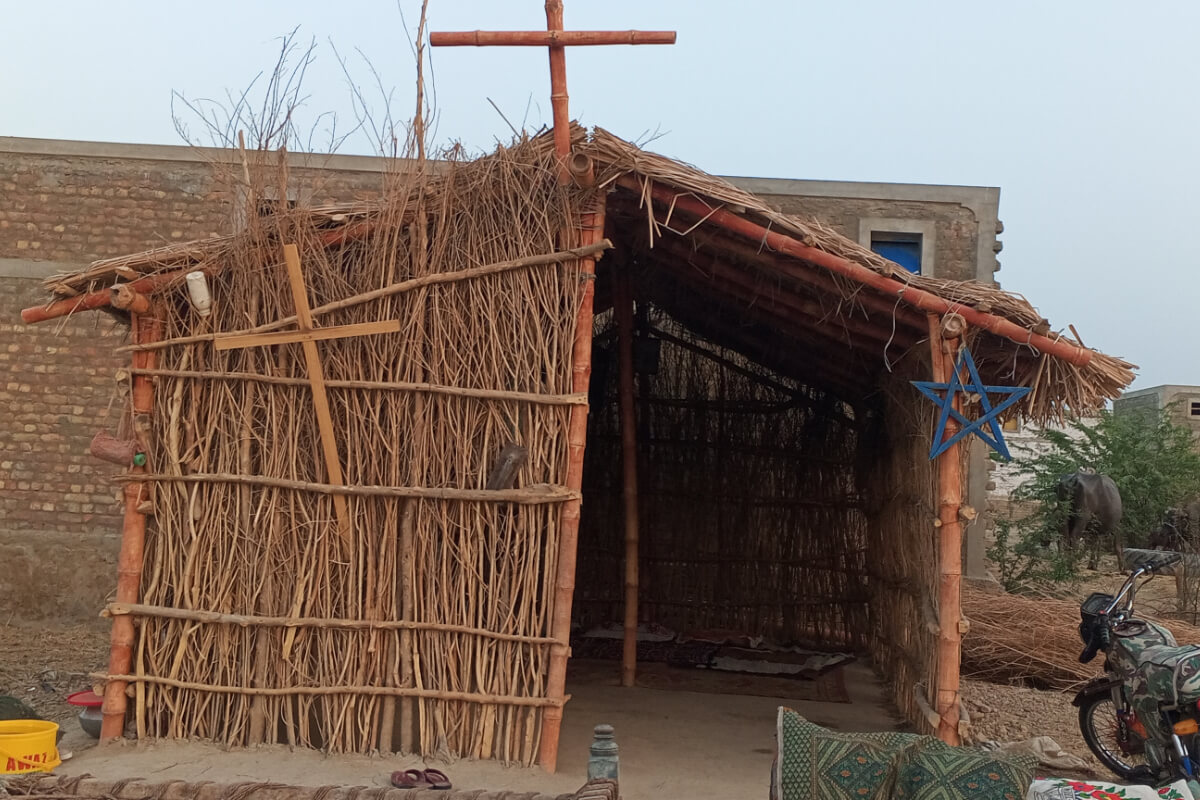 An invaluable gift and treasure for the community, the chapel was constructed with basic materials and a great deal of love and faith. Photo: Fr Elbert Balbastro