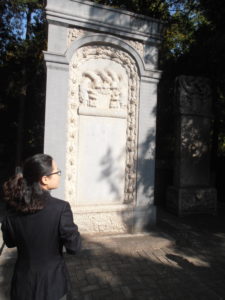 Tomstone of Fr Matteo Ricchi SJ