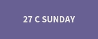 27 C Sunday