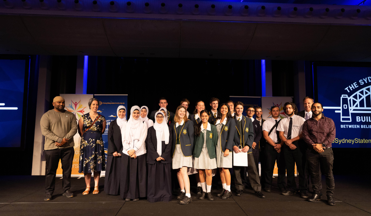 School students and educators from Unity Grammar and St Patrick's Marist College