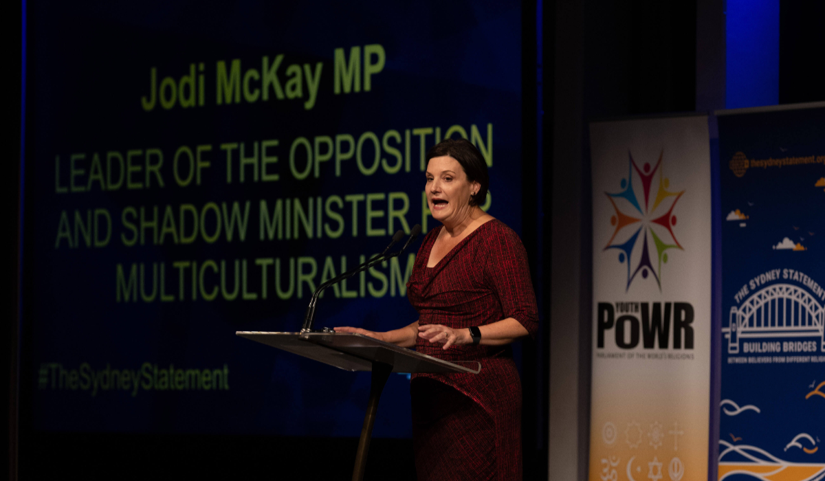 Shadow Minister for Multiculturalism Jodi McKay MP