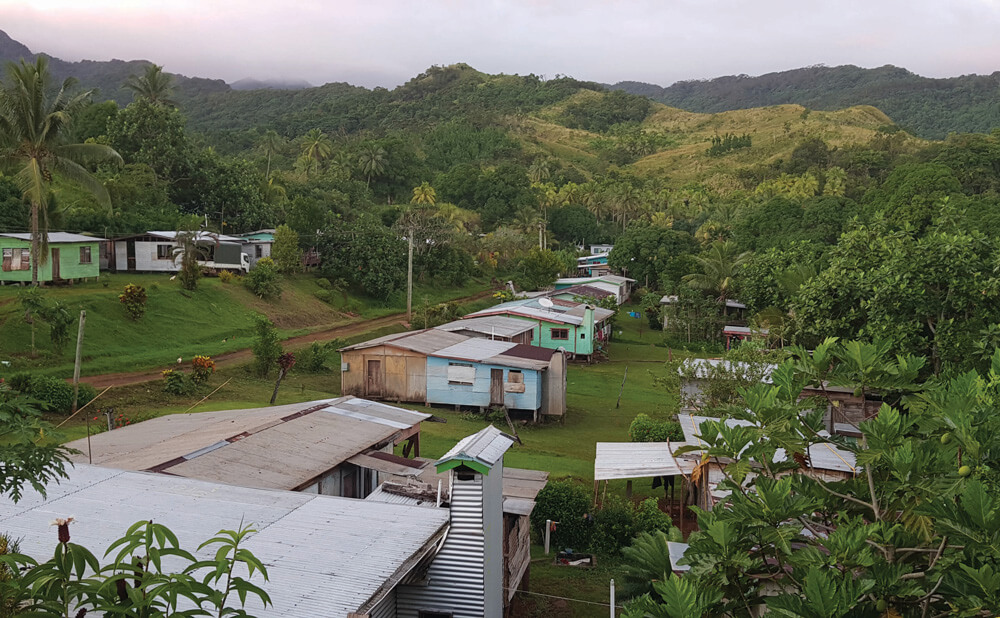 Early morning view of Doguru village. Photo: Fr Pat Colgan SSC