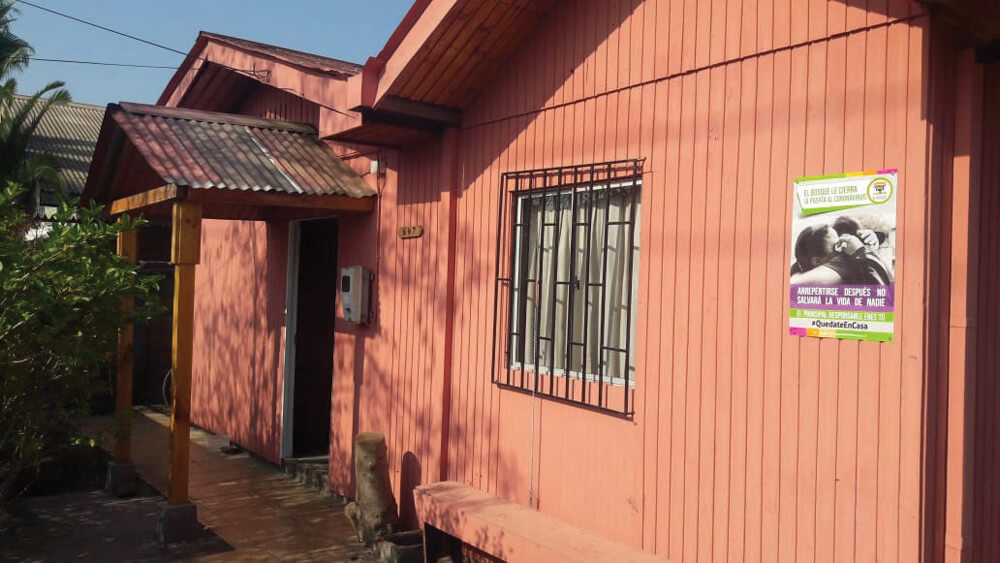 Migrant House, St Columban's Parish, Santiago, Chile. Photos: Fr Dan Harding SSC