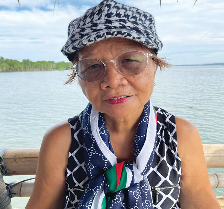 Josepha (Nene) Blaza Yap is the mother of three who joined the Columban Lay Missionaries. - Photo: Nene Yap
