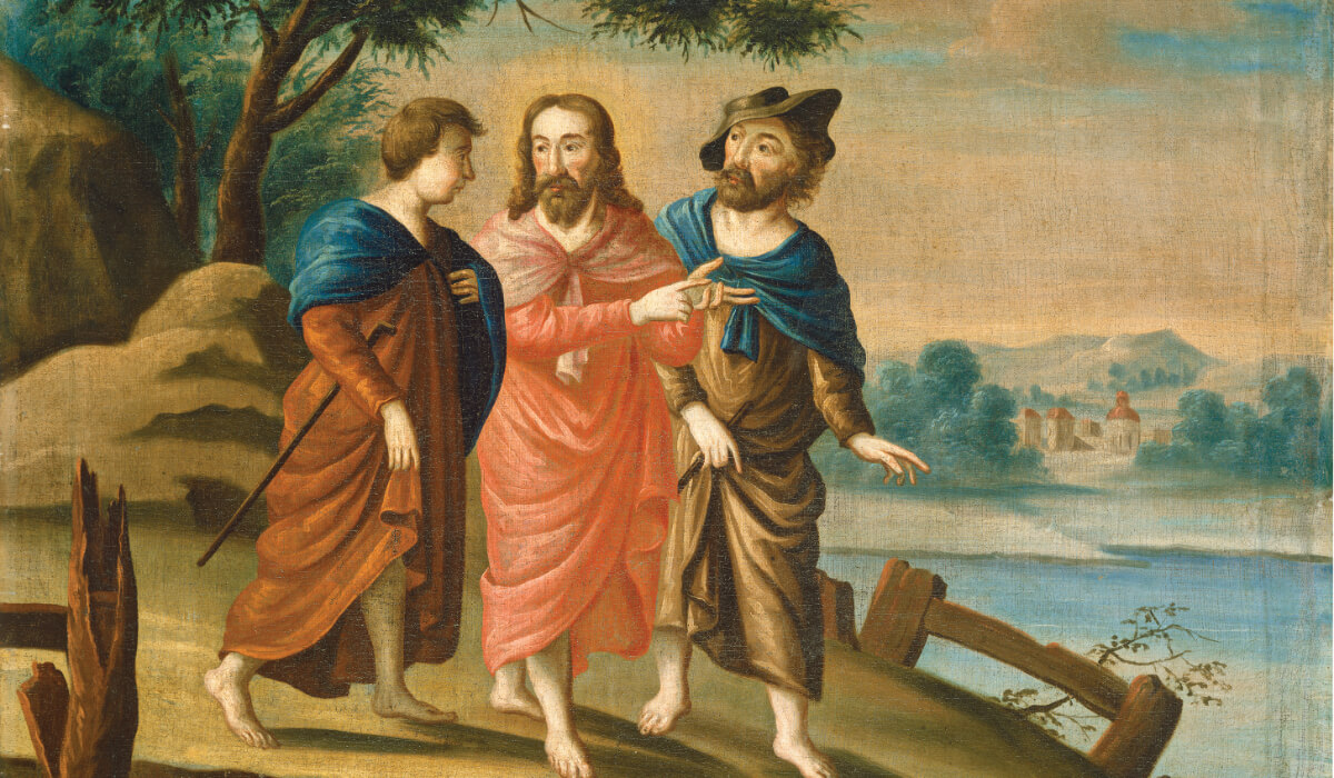 Christ on the Road to Emmaus. Photo: commons.wikimedia.org/Christ on the Road to Emmaus_G-001552-20120605/Public domain