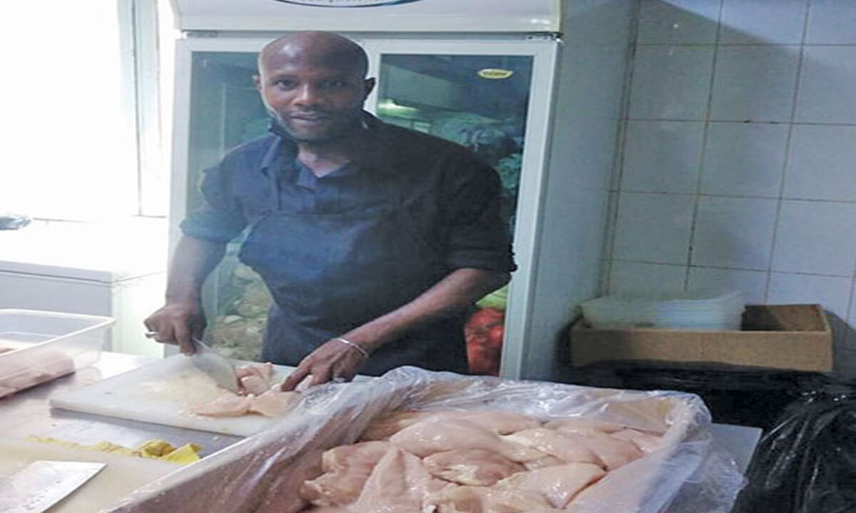 Jefferson’s second chance, working in a restaurant kitchen in Santiago - Photo: Fr Dan Harding