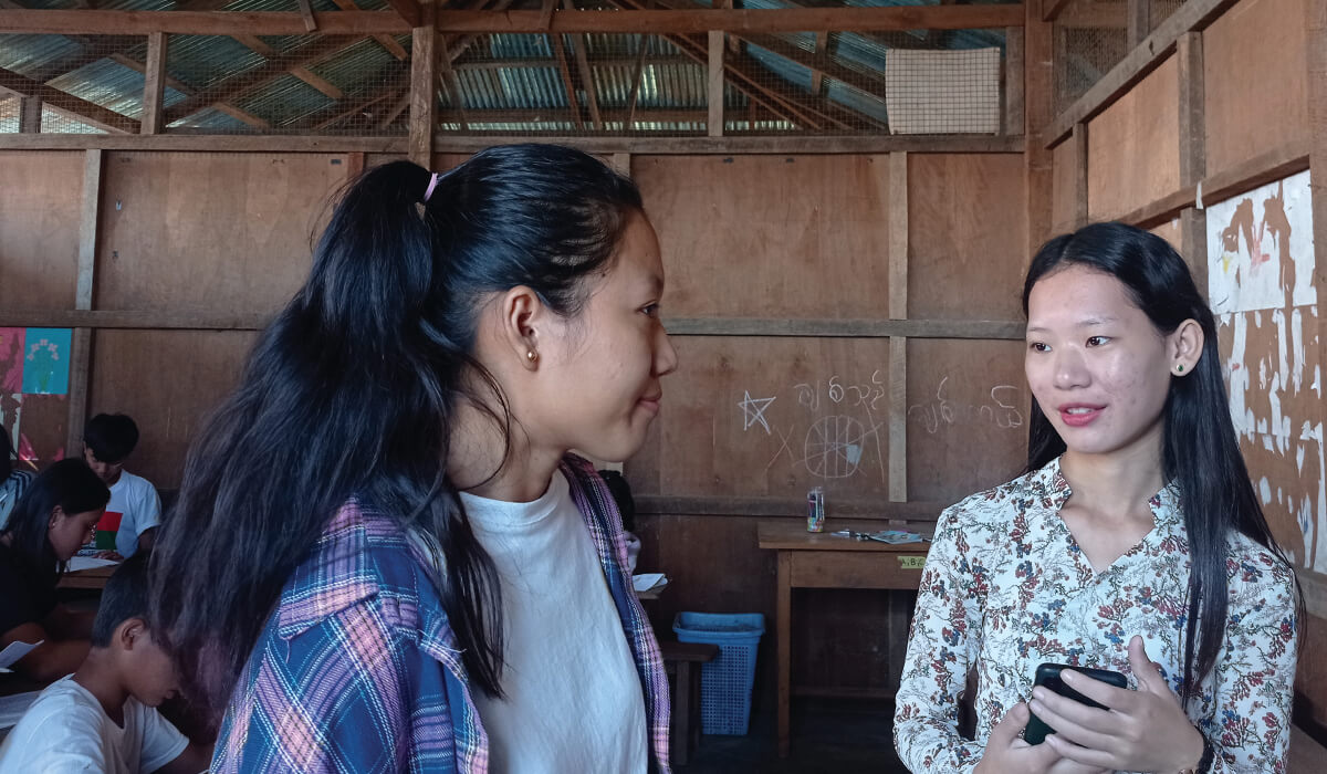 Kachin Catholic students in Myanmar. - Photo:  St Columbans Mission Society