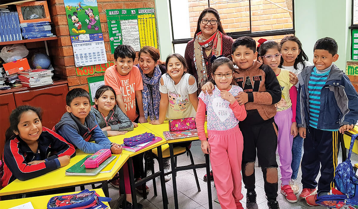St Bernadette's Children's Centre in Lima, Peru. - Photo: Fr Pat Raleigh SSC