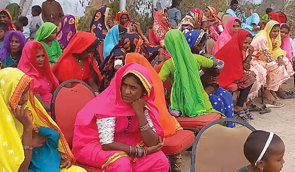 The Parkari Kholi people - Photo: Fr Dan O'Connor SSC