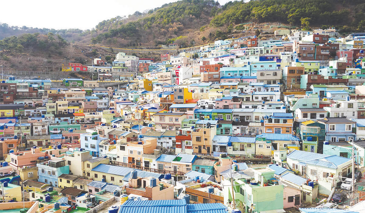 Gamcheon city, South Korea. - Photo: Fr John Boles