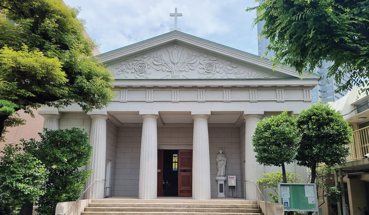 St Joseph's Parish in Tokyo, Japan, where Columban Fr Barry Cairns occasionally celebrates Mass. Photo: Columban Fr George Hogarty