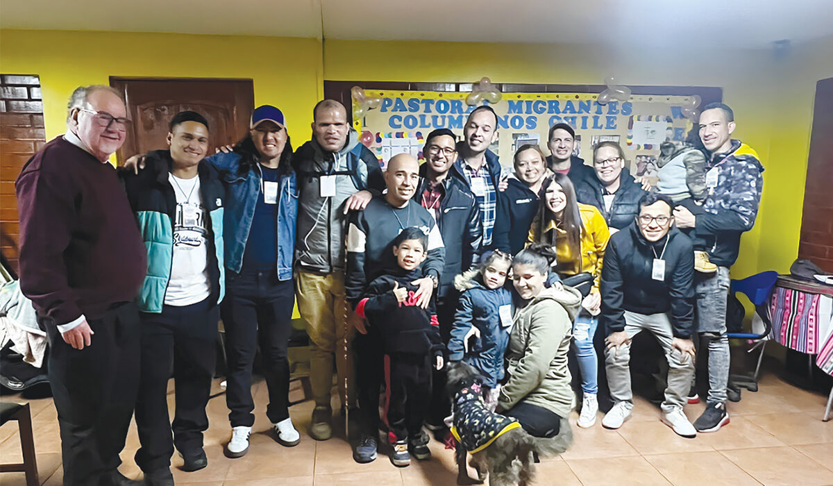 Ex-Migrant House Residents gather as a community and as a family. Photo: Fr Dan Harding SSC