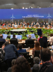 Catholic activists bring blessed glacier water to COP30