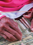 Mission among calloused hands